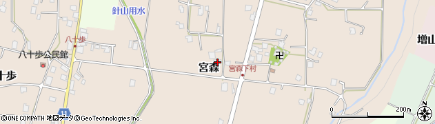 納藤クリーニング店周辺の地図