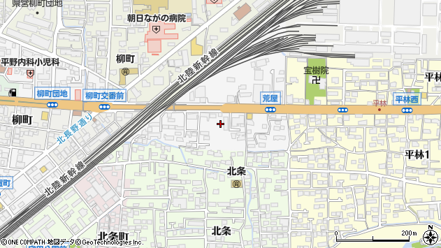 〒380-0804 長野県長野市荒屋の地図