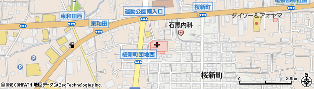 東和田病院周辺の地図