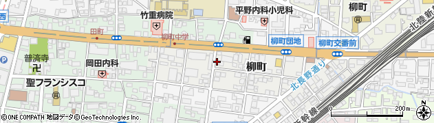 石臼挽き手打そば処まる貞柳町店周辺の地図