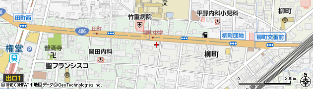 八十二銀行長野東支店周辺の地図