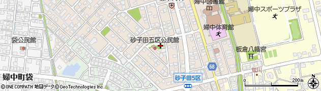砂子田若葉台団地公園周辺の地図