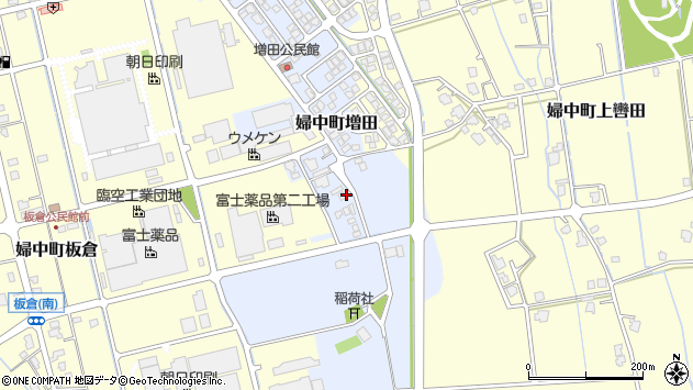 〒939-2714 富山県富山市婦中町増田の地図
