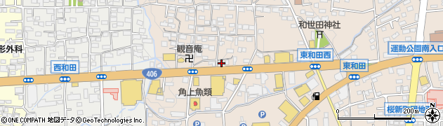 LETs倶楽部 長野東和田周辺の地図