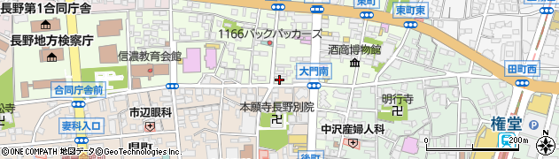 長野県長野市長野西町545周辺の地図
