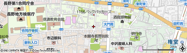 長野県長野市長野西町1059周辺の地図