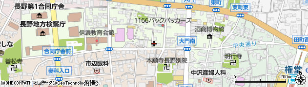 長野県長野市長野西町1061周辺の地図