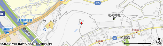 群馬県沼田市下久屋町1276周辺の地図