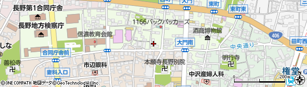 長野県長野市長野西町1060周辺の地図