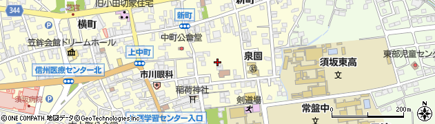 須高食品衛生協会周辺の地図