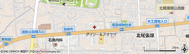 長野信用金庫東長野支店周辺の地図