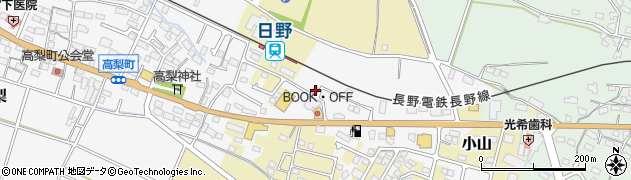 ヘアーサロンパルコ須坂店周辺の地図