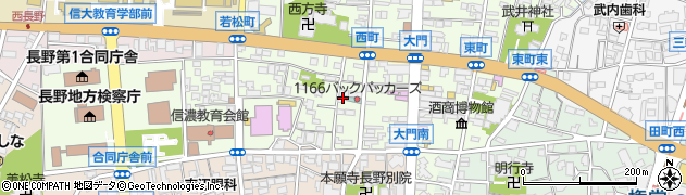 長野県長野市長野西町1048周辺の地図