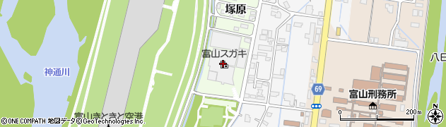 富山スガキ株式会社　営業周辺の地図