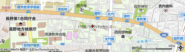 長野県長野市長野西町1045周辺の地図