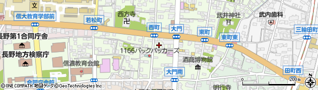 長野県長野市長野西町563周辺の地図