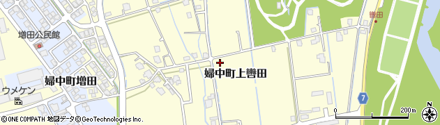 富山県富山市婦中町上轡田周辺の地図