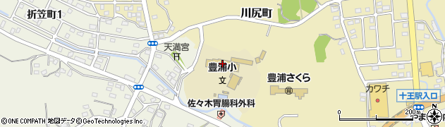 日立市立豊浦小学校周辺の地図