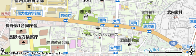 長野県長野市長野西町1041周辺の地図