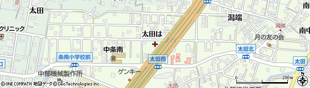 石川県河北郡津幡町太田は周辺の地図