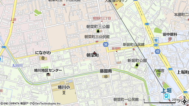 〒939-8066 富山県富山市朝菜町の地図