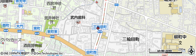 東建コーポレーション株式会社　長野支店周辺の地図