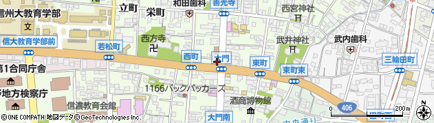長野県長野市長野（大門町）周辺の地図