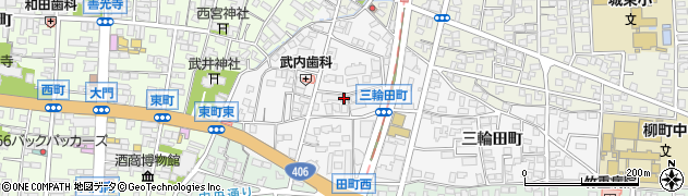 中電長野クラブ周辺の地図