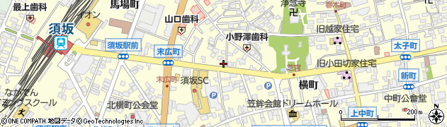 健友館須坂整体療術院周辺の地図