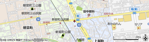 富山南警察署下堀交番周辺の地図