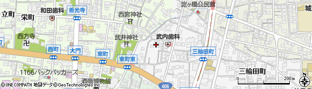 竹前硝子店周辺の地図