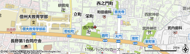 長野県長野市長野西町1009周辺の地図