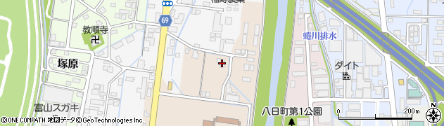 富山県富山市西荒屋293周辺の地図