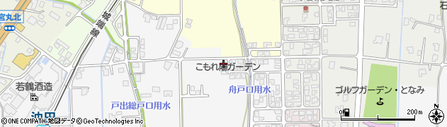 三郎丸こもれ陽団地公園周辺の地図
