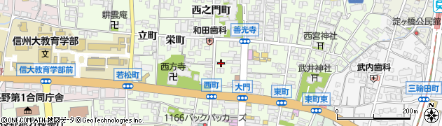 長野県長野市長野西町583周辺の地図