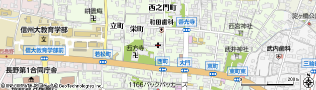 長野県長野市長野西町1008周辺の地図