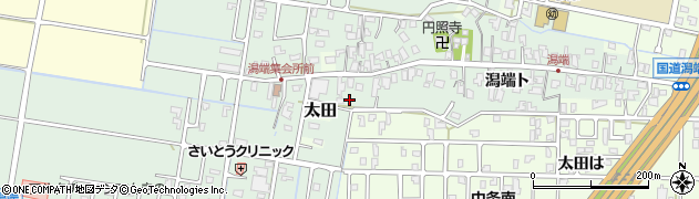 石川県津幡町（河北郡）潟端（ホ）周辺の地図