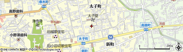 長野県須坂市須坂太子町626周辺の地図
