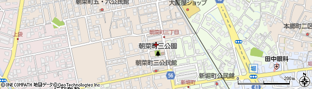 富山県富山市朝菜町801周辺の地図