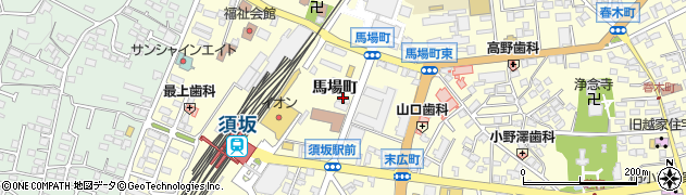 長野證券株式会社須坂支店周辺の地図