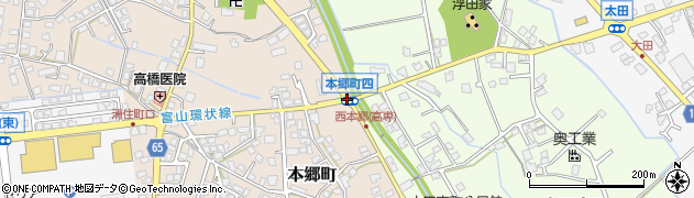 本郷町４周辺の地図