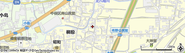 中野木工所周辺の地図