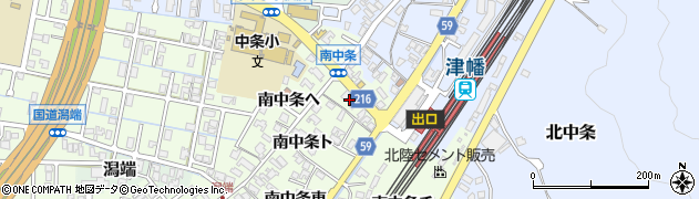 ザ・パーク津幡駅前駐車場周辺の地図