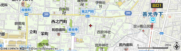 小菅亭周辺の地図