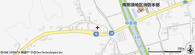 栃木県那須烏山市神長1205周辺の地図