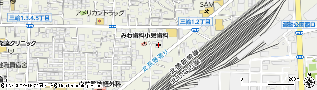 ほっともっと長野三輪店周辺の地図