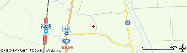 長野県北安曇郡白馬村飯田23296周辺の地図