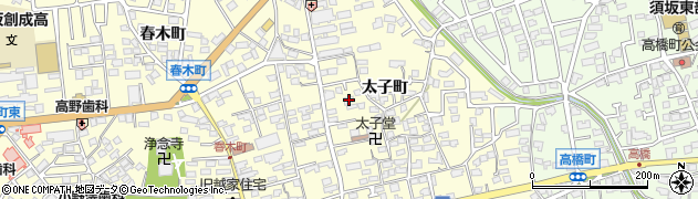 長野県須坂市須坂太子町647周辺の地図