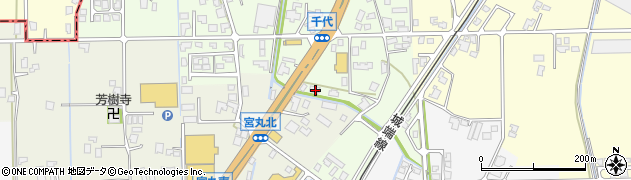 富山県砺波市千代138周辺の地図