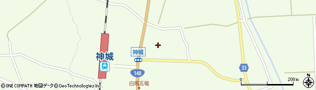 長野県北安曇郡白馬村飯田23177周辺の地図